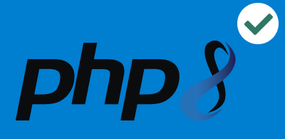 PHP 8 now supported